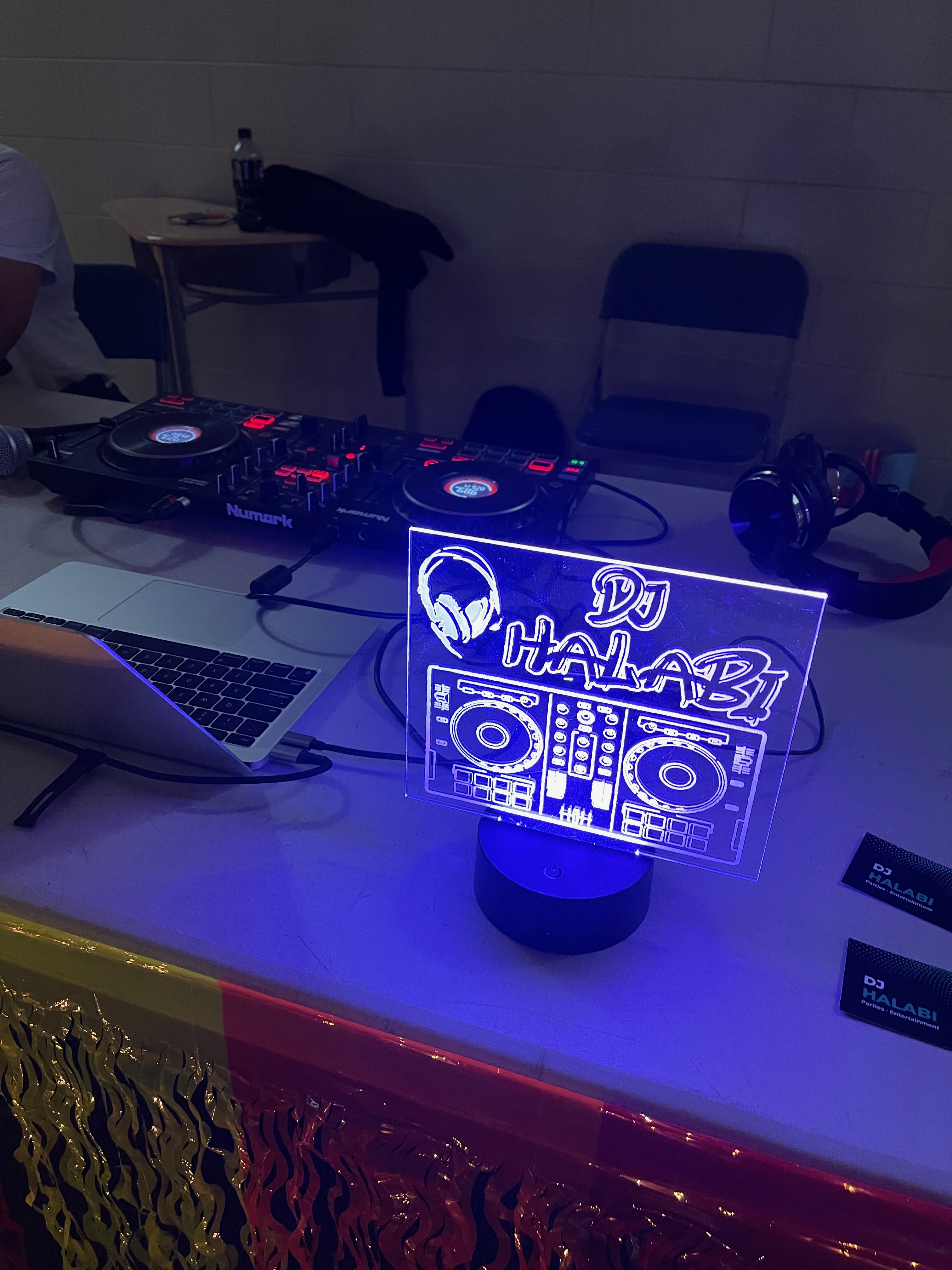 Numark DJ controller and equipment